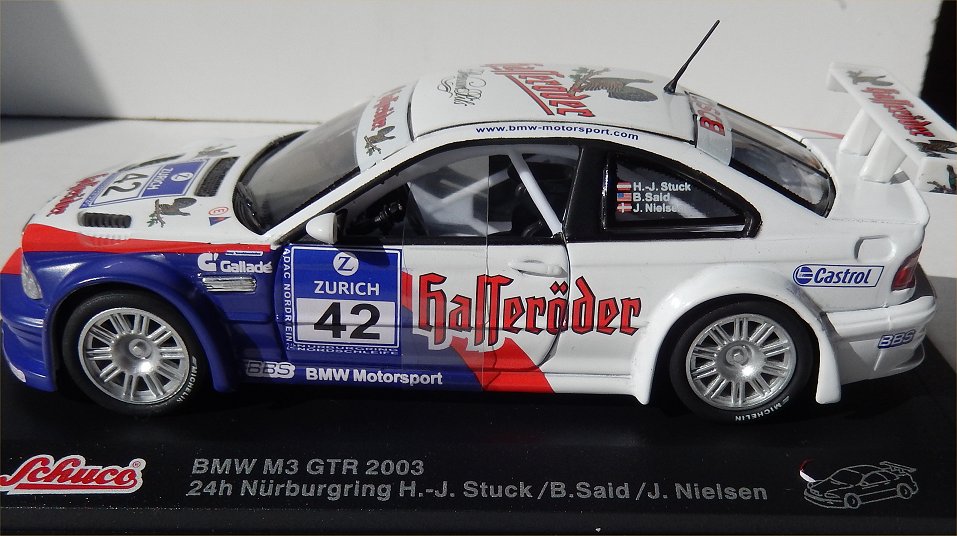 Schuco Junior Line Rallye Car Bmw M3 Gtr 2003 Hafferöder German