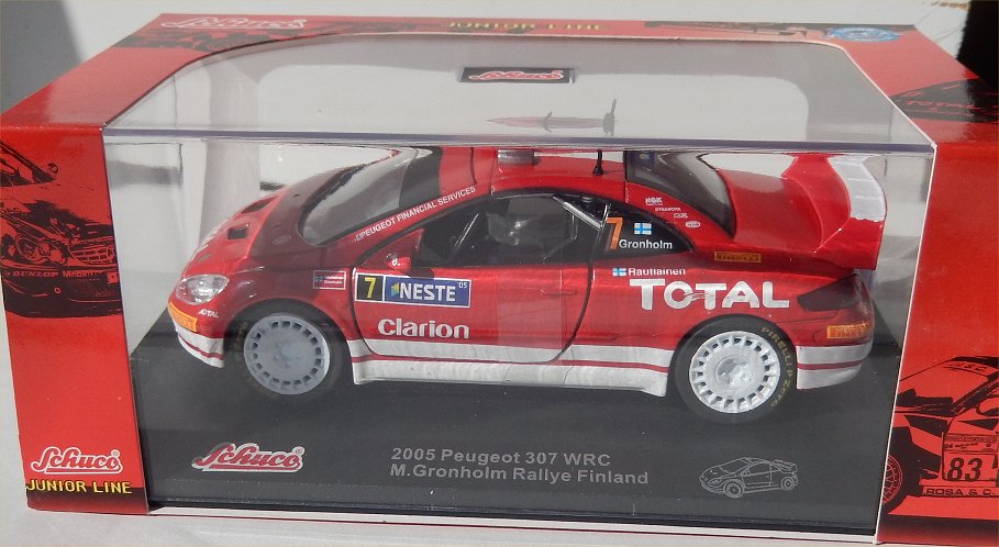 PEUGEOT 307 WRC RALLYE MONTE CARLO 2005 1/43 IXO GRONHOLM PEUGEOT 307 WRC RALLYE MONTE CARLO 2005 1/43 IXO GRONHOLM