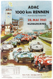Schuco Piccolo set "Eifel Klassik 2003" Set  with 4 Historical Racing Cars racing at the Nürburgring in Germany