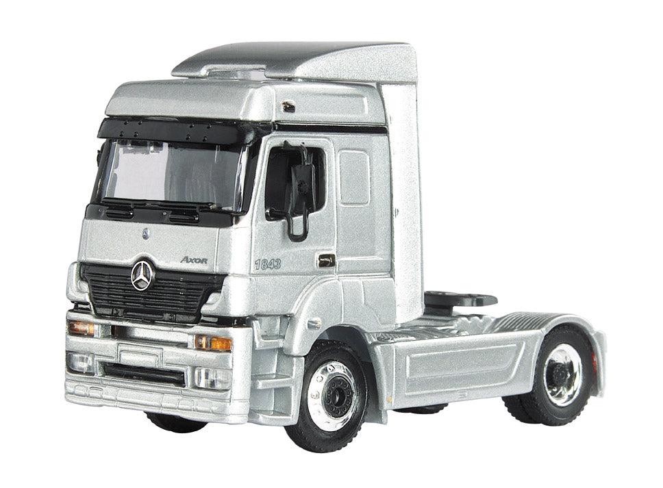 Schuco Edition 1:87 Mercedes Benz Axor Truck silver – German
