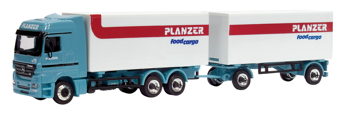 Schuco Edition 1:87 Mercedes Benz Actros Truck and Trailer