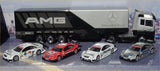 Schuco Ed 187 Mercedes Benz C-Klasse DTM Set of 4 Cars and AMG Logo Truck