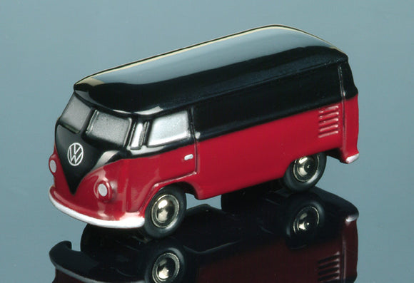 Schuco Piccolo VW Kastenwagen  Red/Black