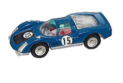 BUB Porsche 906 Race car # 15 Blue