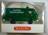 Wiking VW LT 28 "Polizei Taucher Druckkammer