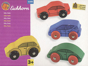 Eichhorn City Cars 4 piece set