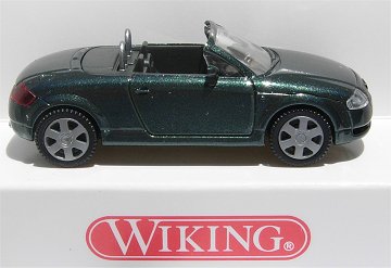 Wiking Audi TT roadster metallic green