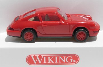 Wiking Porsche 911 Carrera 4 red