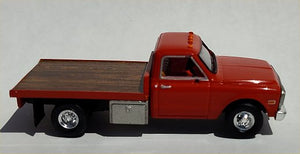 Brekina GMC Sierra Grande&nbsp; flat bed truck red