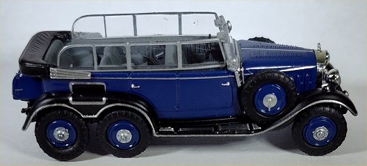 Brekina Mercedes Benz G4 blue