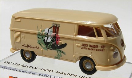 Brekina VW Kastenwagen T1b Jacky Maeder Air Freight Service