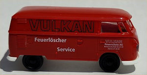 Brekina VW T1b Kastenwagen "Vulkan feuerlöscher Service