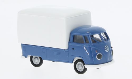 Brekina VW T1b Großraum-Koffer blue