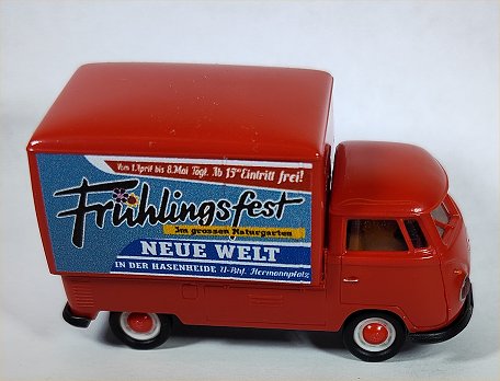 Brekina VW T1b Großraum-Koffer 