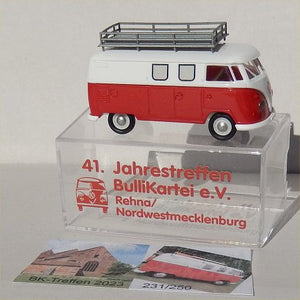 Brekina Kastenwagen T1b Commemorative model for the BulliKartei e.V. 41st