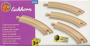 Eichhorn Curve Track 4 piece set
