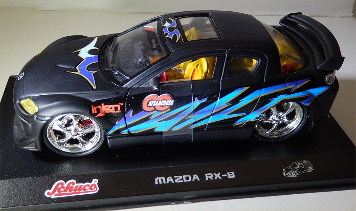 良質  Schuco Junior Line Tuner car Mazda RX-8  ミニカー