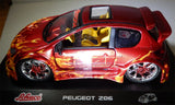Schuco Junior Line Tuner car Peugeot 206 "ROTORA- Injen"