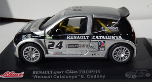 Schuco Junior Line Rallye Car Renault sport Clio Trophy "Renault Catalunya"  Driver E. Codony # 24