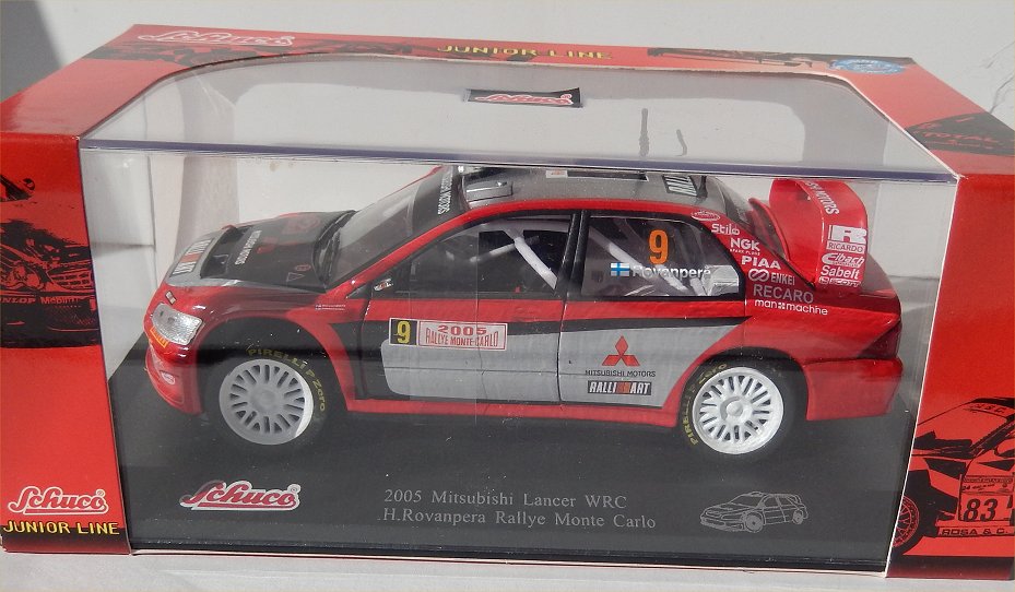 Schuco Junior Line Rallye Car Mitsubishi Lancer Wrc Rallye Monte Carlo