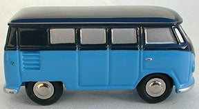Schuco Piccolo VW Kombi blue with dark blue