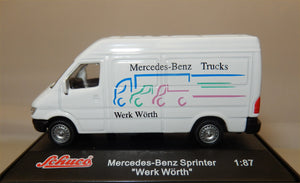Schuco Edition 1:87 Mercedes Benz Sprinter "Werk Wörth"
