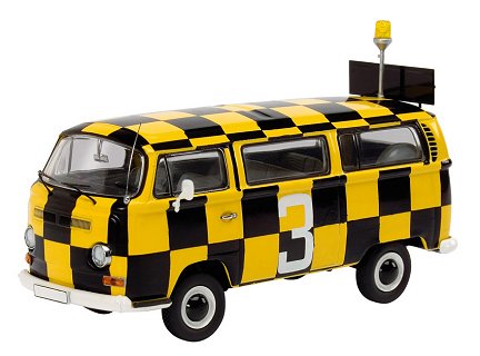 Schuco Piccolo Volkswagen Bus, Yellow, New In Box