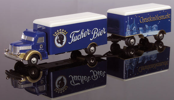 Schuco Piccolo Krupp 746 Truck and Trailer Tucher Bier