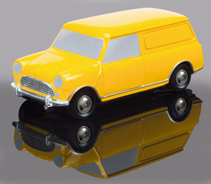 Schuco Piccolo Austin Mini van yellow