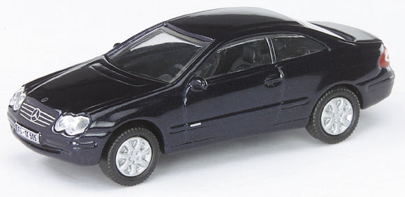 Schuco Edition 1:87 Mercedes Benz CLK Coupe' dark blue