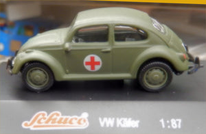 Schuco Edition 1:87 VW Bug German Red Cross