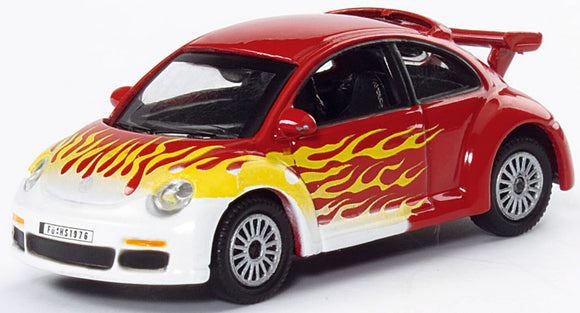 Schuco Edition 1:87 VW New Beetle Cup flames