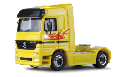 Schuco Edition 1:87 Mercedes Benz Actros V8 Truck, yellow