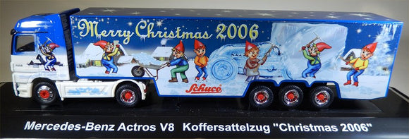 Schuco Edition 1:87 Mercedes Benz Actros V8 Truck and Trailer 