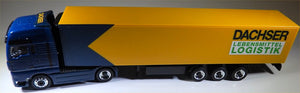 Schuco Edition 1:87 MAN TG-A Truck and Trailer "Dachser Lebensmittel Logistik