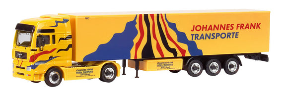 Schuco Edition 1:87 MAN TG-A Truck and Trailer 
