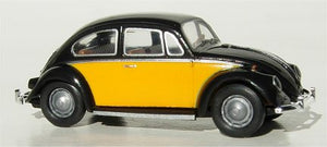 Brekina VW Bug  two tone Black Yellow