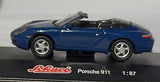 Schuco Ed 1:87 Porsche 911 Cabrio ,blue