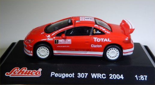 Schuco Edition 1:87 Peugeot 307 WRC # 5
