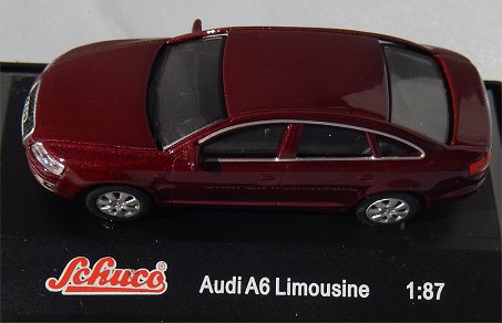 Schuco Edition 1:87 Audi A6 Red