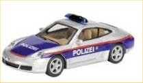 Schuco Edition 1:87 Porsche 911 Austrian Polizei