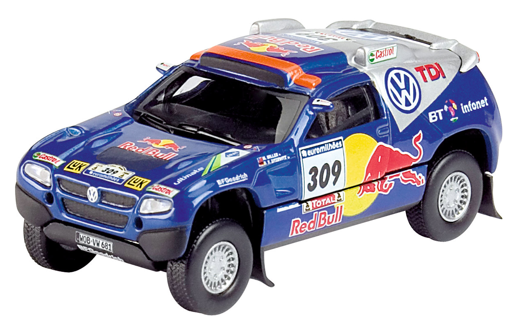 Schuco Edition 1:87 VW Race Touareg 2 set – German Aircooled