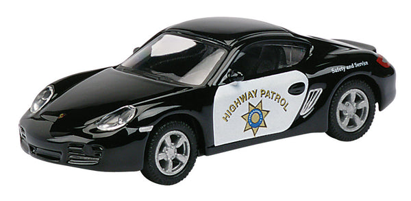 Schuco Edition 1:87 Porsche Cayman Highway Patrol – German