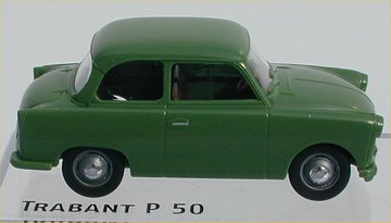 Brekina Trabant P50 green
