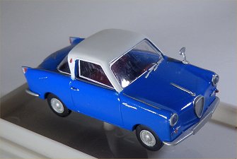Brekina Goggomobil Coupe' blue