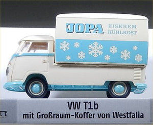 Brekina VW T1b Grossraum-kofferwagen "Jopa Eiskrem"