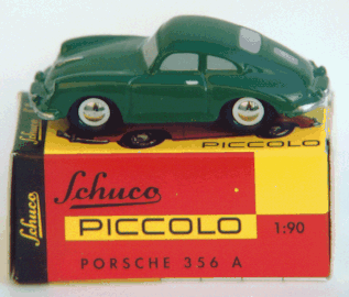 Schuco Piccolo Porsche 356A green