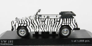 Minichamps VW Typ 181 1969 black/white 430-050034 [W1E]