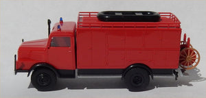 Brekina IFA S 4000-1 Feuerwehr-Schlauchkraftwagen/Fire Hose Truck
