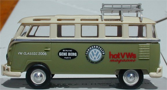 Brekina VW Classic 2006 VW Samba Bus Limited Edition